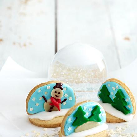 Süße Schneekugeln Rezept Süße Schneekugeln Rezept