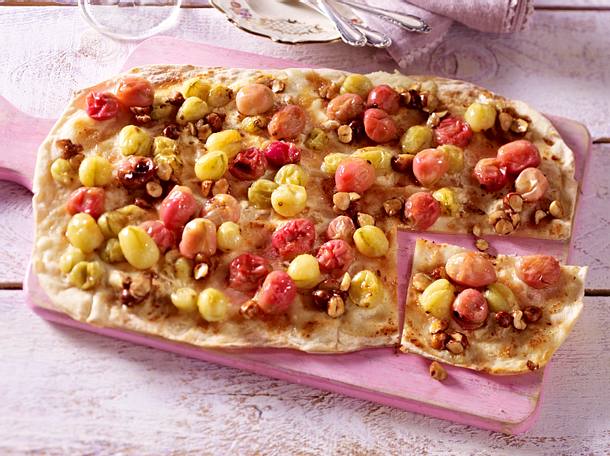 Süßer Flammkuchen Rezept Süßer Flammkuchen Rezept