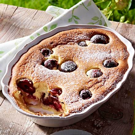 Süßer Kirschauflauf Rezept