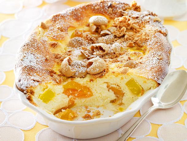 Süßer Mango-Quark-Auflauf Rezept Süßer Mango-Quark-Auflauf Rezept