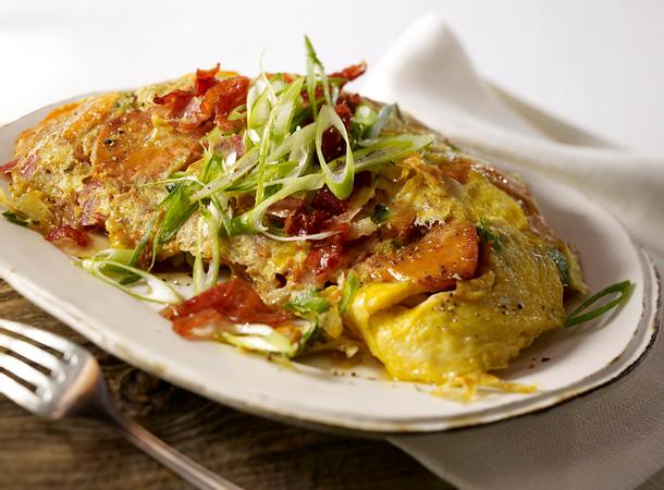 Süßkartoffel-Bauernfrühstück Rezept Süßkartoffel-Bauernfrühstück Rezept