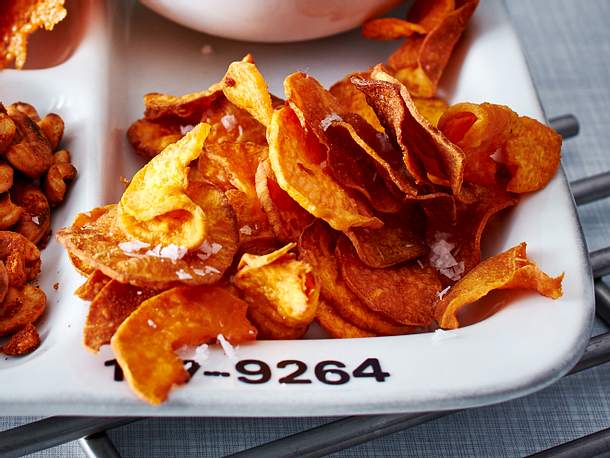 Süßkartoffelchips Rezept