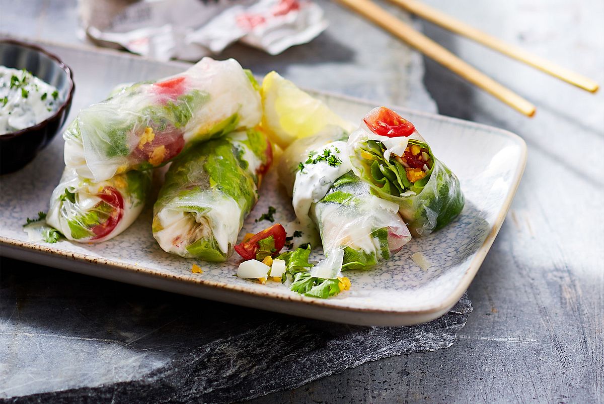 Summer Rolls Caesar Style Rezept