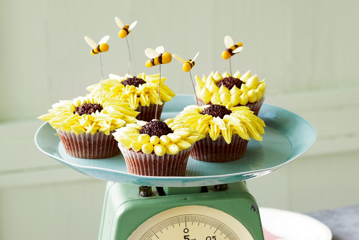 Sunflower Cupcakes Rezept