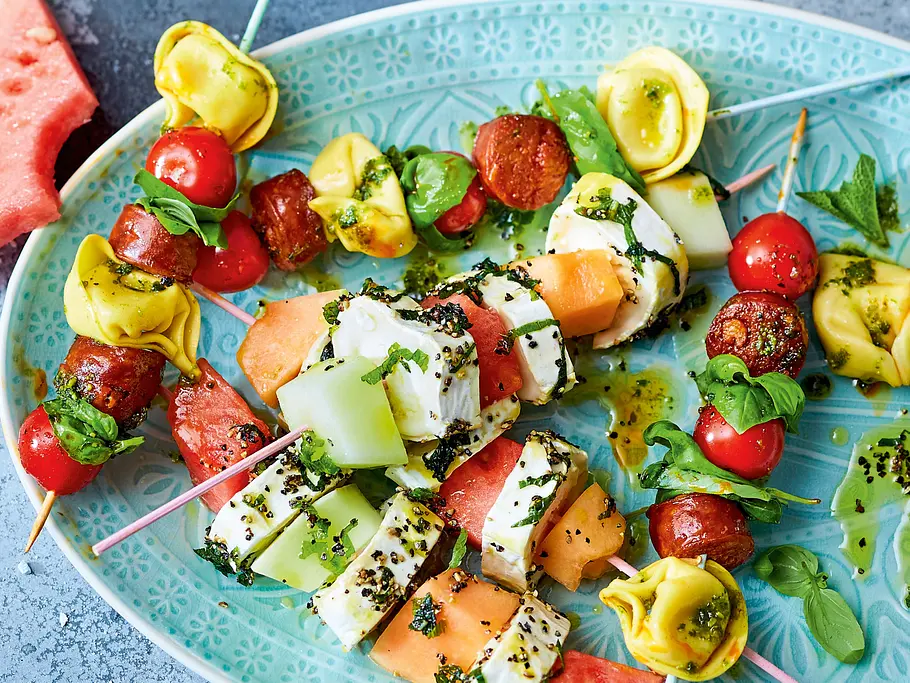 „Sunny Melons“-Salatsticks Rezept „Sunny Melons“-Salatsticks Rezept