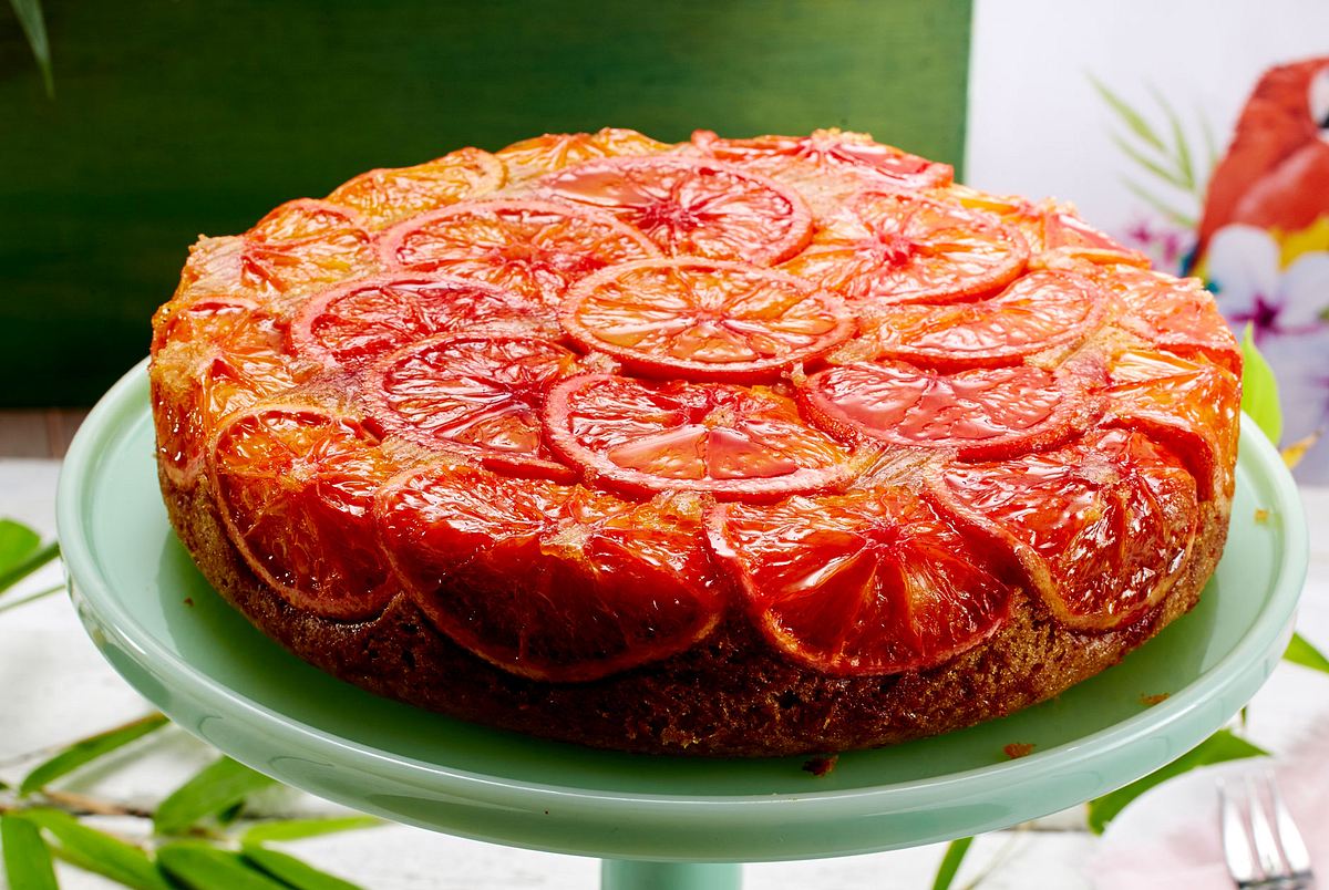 Sunrise-Cake mit Orangen Rezept