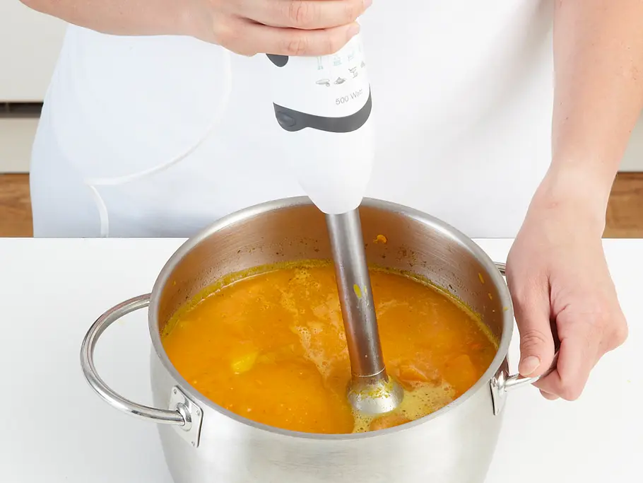 Suppe pürieren