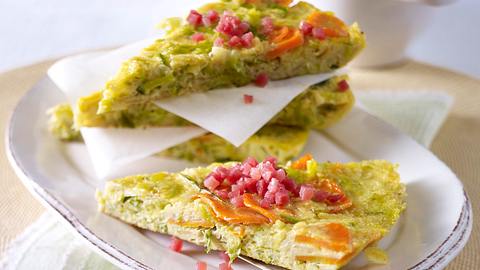 Suppengemüse-Frittata Rezept - Foto: House of Food / Bauer Food Experts KG