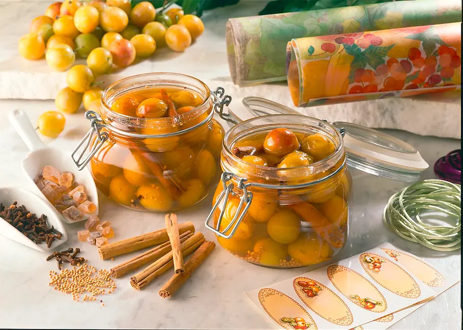 Süß-saure Mirabellen Rezept Süß-saure Mirabellen Rezept