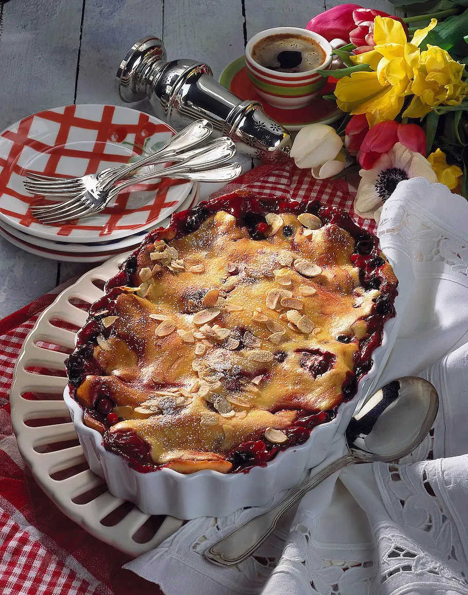 Süße Beeren-Lasagne Rezept