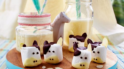 Süße Marshmallowkühe Rezept - Foto: House of Food / Bauer Food Experts KG