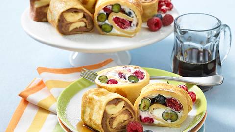 Süße Pfannkuchenröllchen Rezept - Foto: Först, Thomas