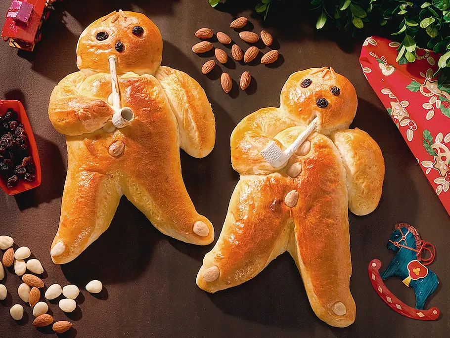 Weckmänner Rezept Süße Weckmänner Rezept