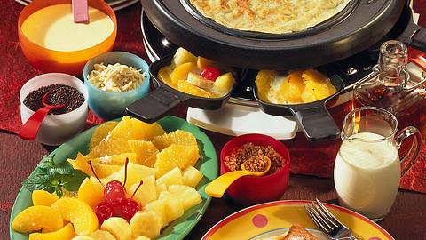 Süßes Raclette Rezept - Foto: House of Food / Bauer Food Experts KG