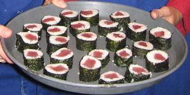 Sushi Maki vom Thunfisch Rezept