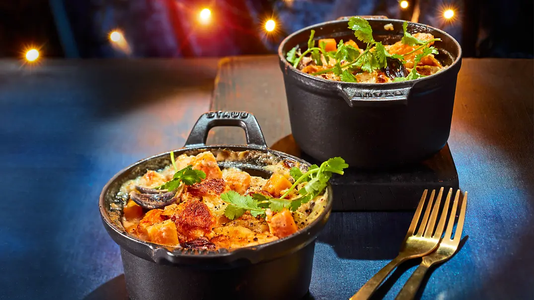 Süßkartoffelgratin Ganz großes Kino Rezept - Foto: LECKER @ Bauer Media Group