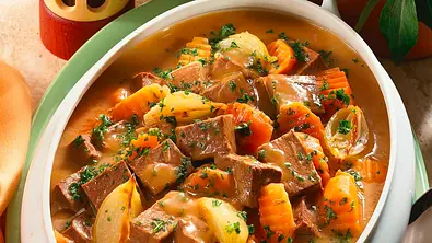 Süßsaures Rinderherzragout Rezept - Foto: LECKER @ Bauer Media Group