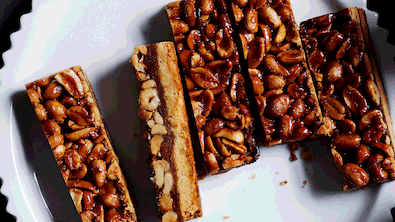 Sweet Peanuts auf Miso-Shortbread - Foto: Are Media Syndication 