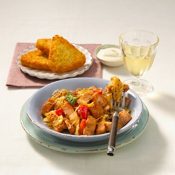 Szegediner Kasselergulasch Rezept Szegediner Kasselergulasch Rezept