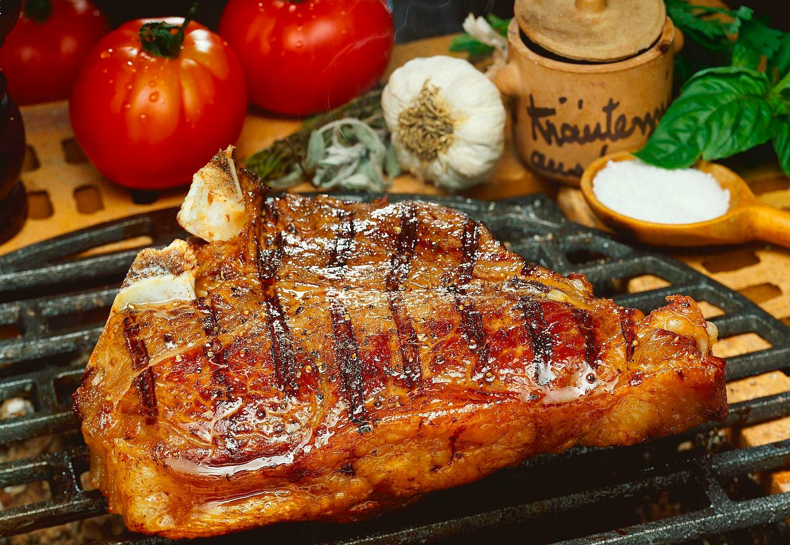 TBoneSteak vom Grill Rezept LECKER