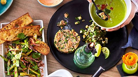 Ta-Ta-Lachstatar  zu Suppe oder Salat Rezept - Foto: House of Food / Bauer Food Experts KG