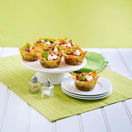 Taco-Cupcakes Rezept Taco-Cupcakes Rezept