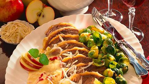 Tafelspitz mit Apfel-Meerrettich Rezept - Foto: Neckermann