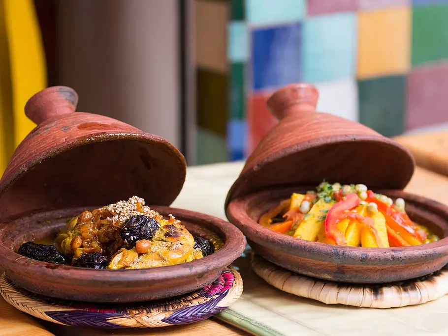 Die unglasierte Tajine