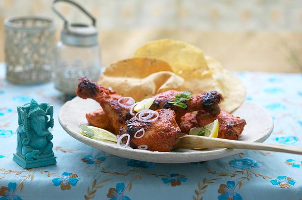 Tandoori-Hähnchen Rezept Tandoori-Hähnchen Rezept