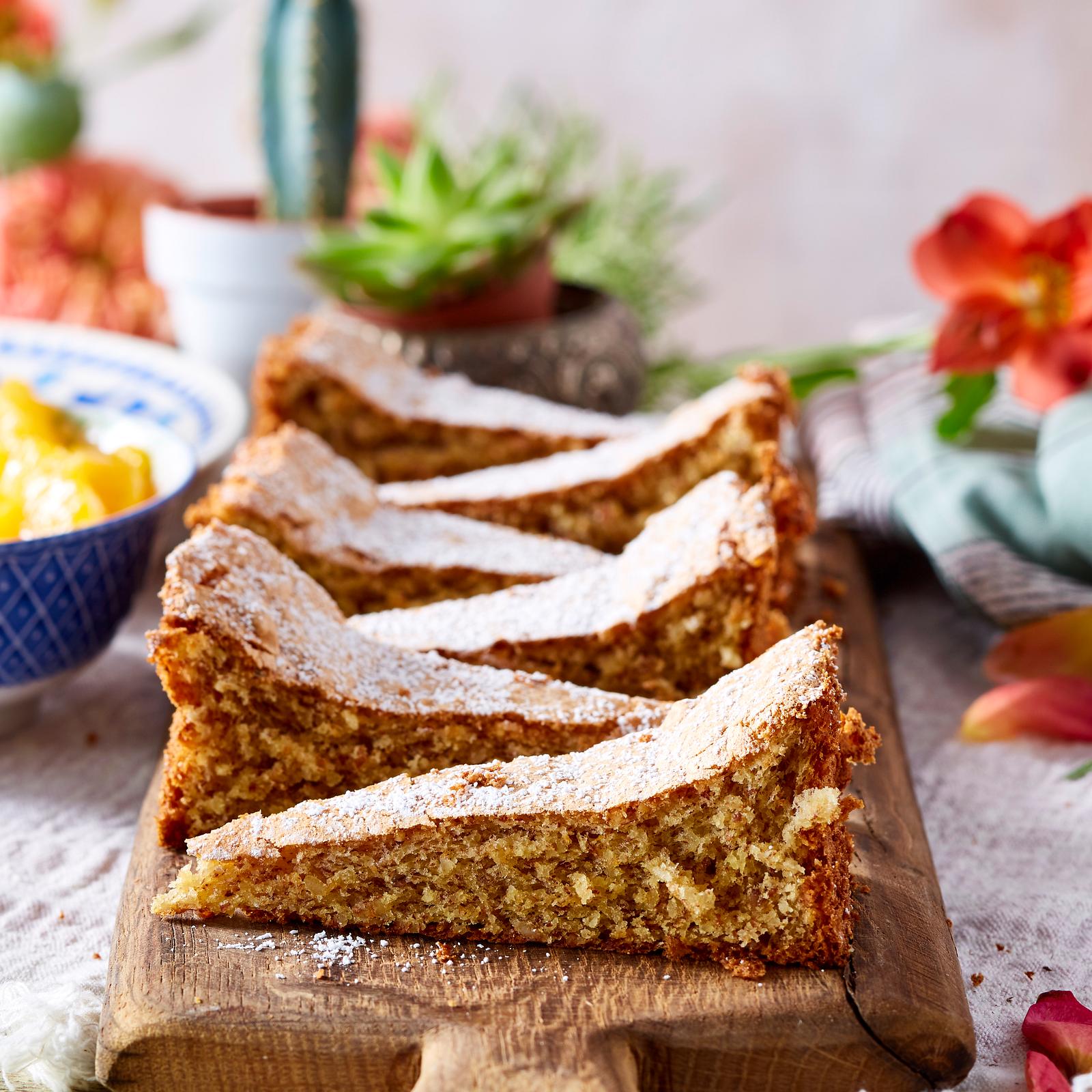 Tapasparty – Mandelkuchen mit Orangenkompott-image