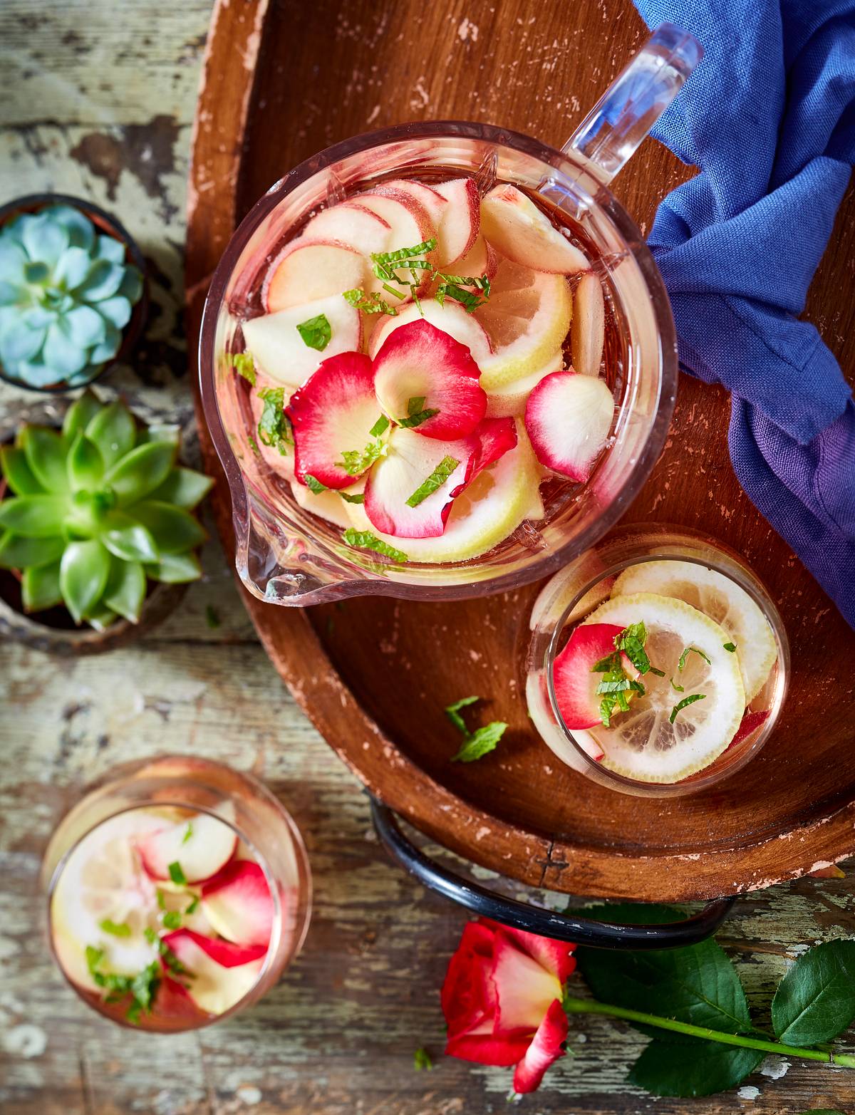 Tapasparty – Sangria rosé Rezept