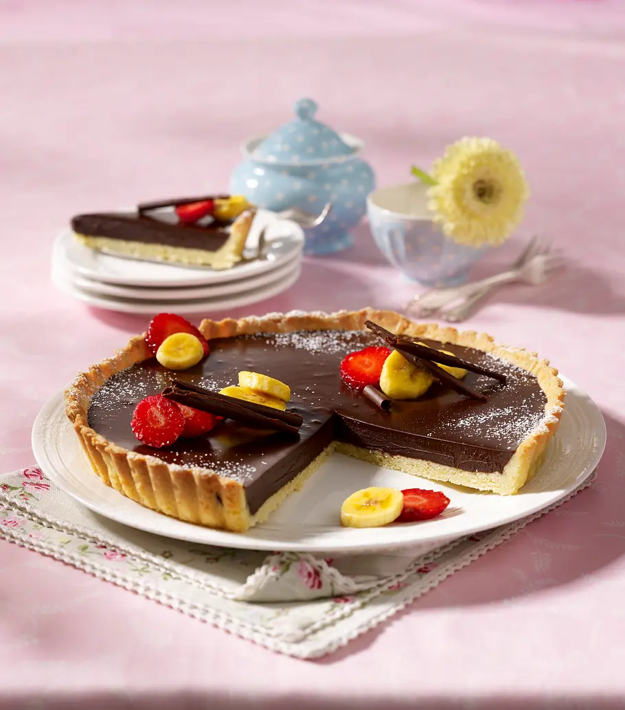 Tarte au chocolat Rezept Tarte au chocolat Rezept