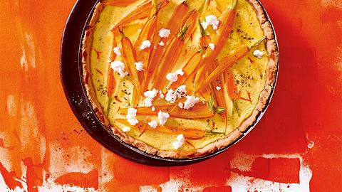 Tarte aux Carottes in Möhren-Orange Rezept - Foto: House of Food / Bauer Food Experts KG