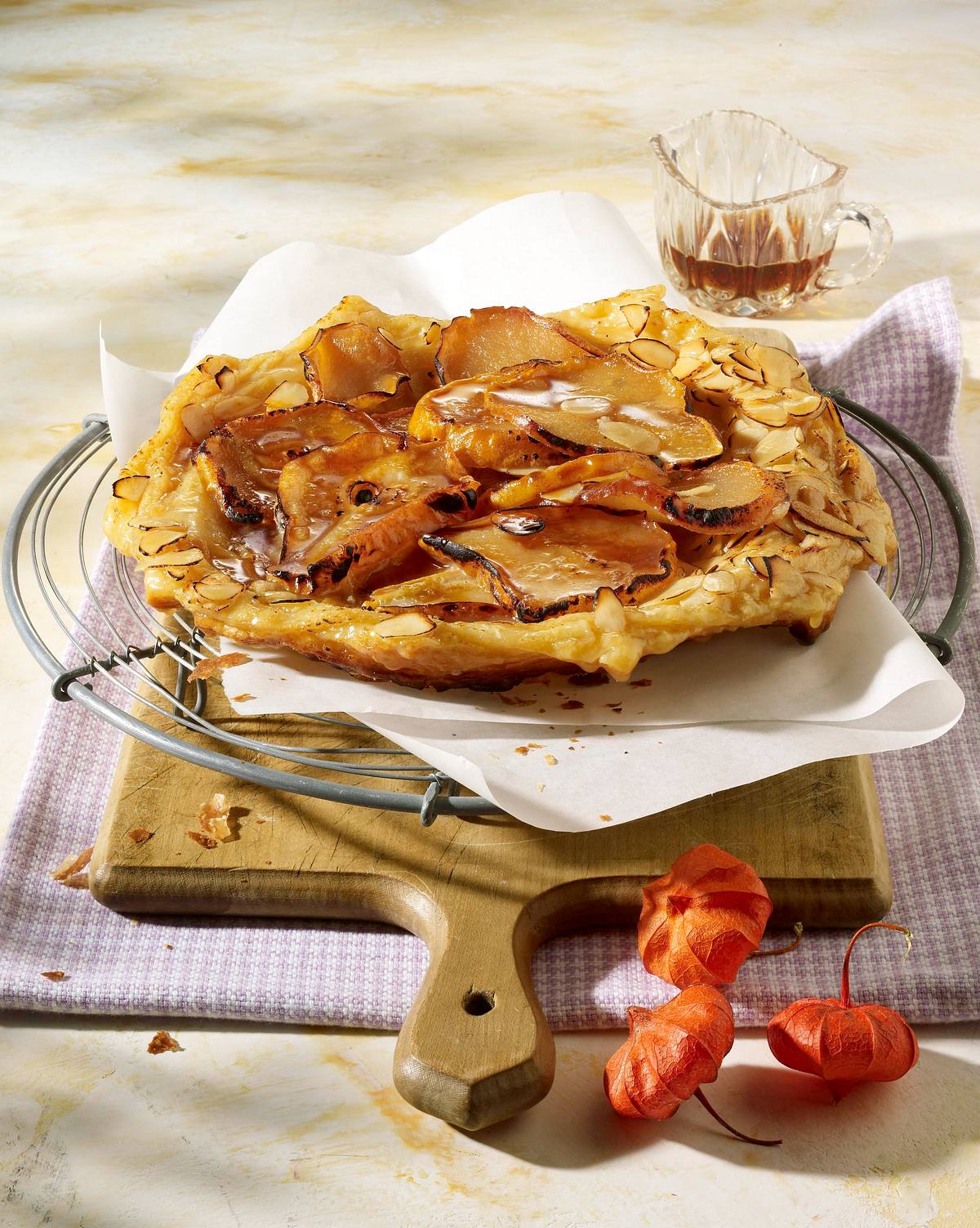 Tarte Tatin mit Birnen und Ahornsirup Rezept