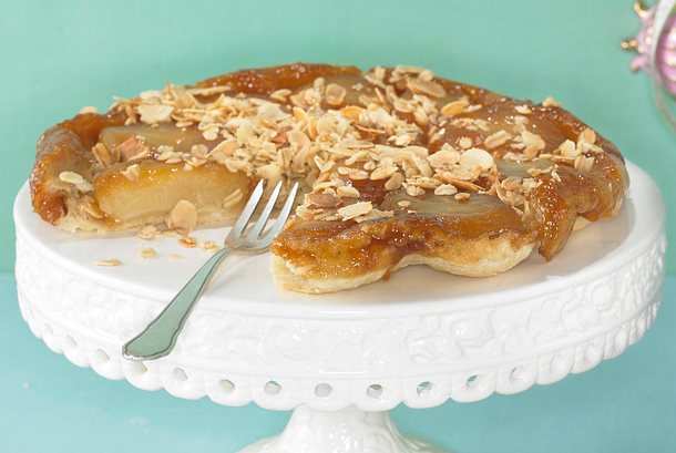 Tarte Tatin mit Crunchy Broseln Rezept Tarte Tatin mit Crunchy Broseln Rezept