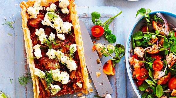 Tarte to go mit Fenchel und Ricotta Rezept - Foto: House of Food / Bauer Food Experts KG