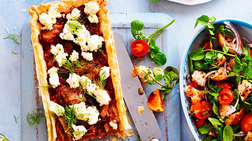 Tarte to go mit Fenchel und Ricotta Rezept - Foto: House of Food / Bauer Food Experts KG