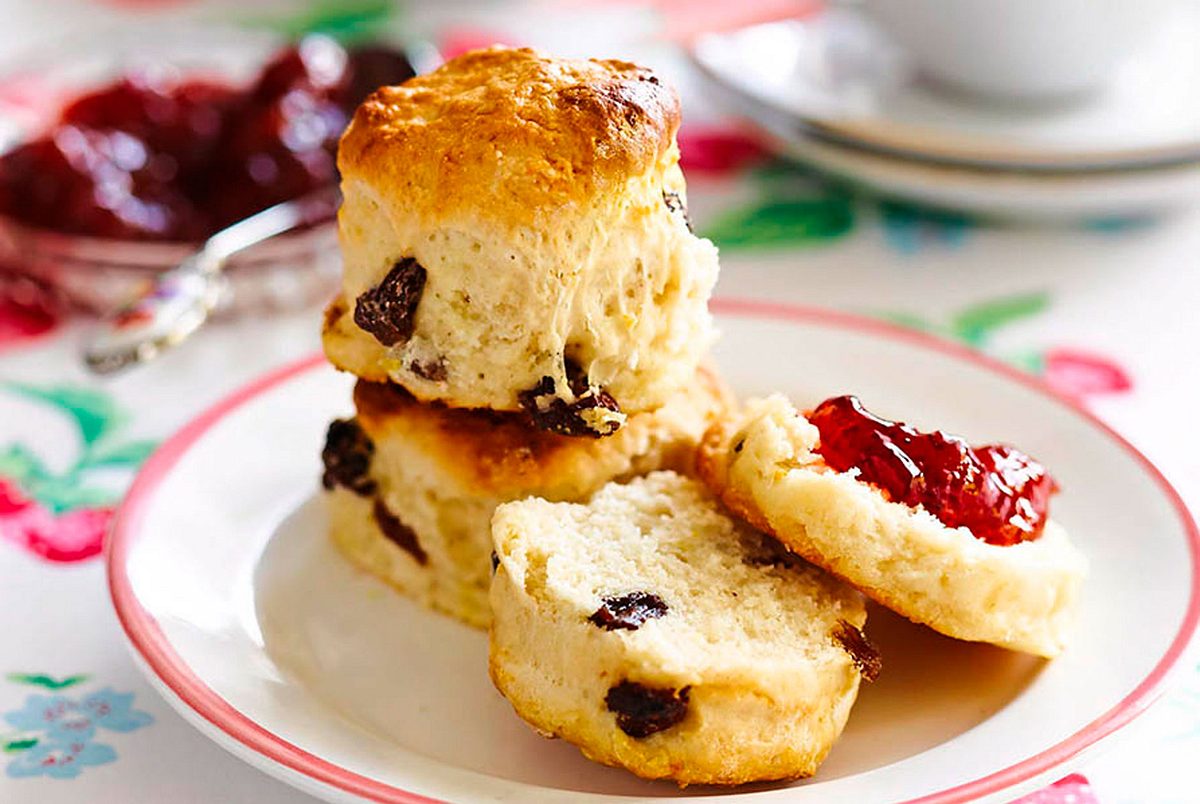 Tea-Time-Scones mit Vanille Rezept