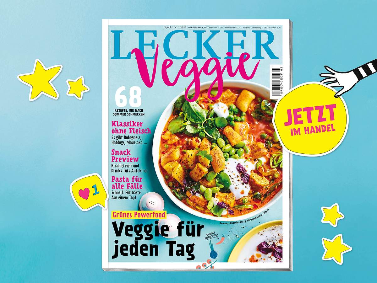 LECKER Veggie: Der perfekte Veggie-Food-Sommer