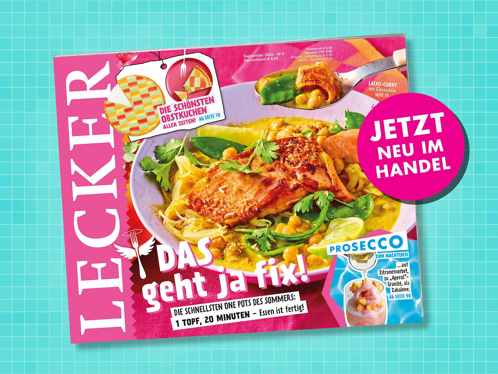 LECKER 9/2023: Das geht ja fix! | LECKER LECKER 9/2023: Das geht ja fix! | LECKER