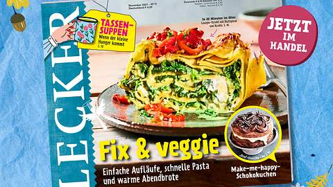LECKER 11/2021: Fix & veggie - Foto: House of Food / Bauer Food Experts KG