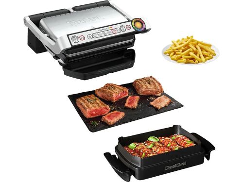 TEFAL GC714D OptiGrill+ Snacking & Baking Kontaktgrill