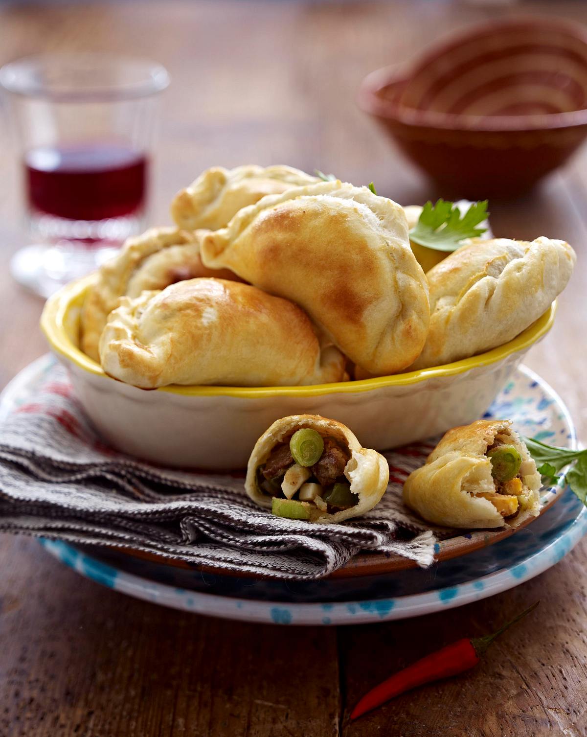 Teigtaschen Empanadas Salteñas Rezept