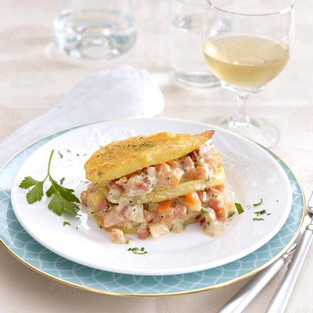 Teller-Kartoffel-Lasagne Rezept Teller-Kartoffel-Lasagne Rezept