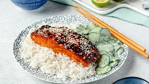 Teriyaki-Lachs aus dem Ofen Rezept - Foto: ShowHeroes