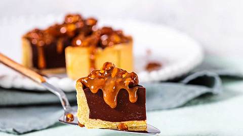 Tête-À-tête au Chocolat mit nussigem Karamell Rezept - Foto: Marina Jerkovic