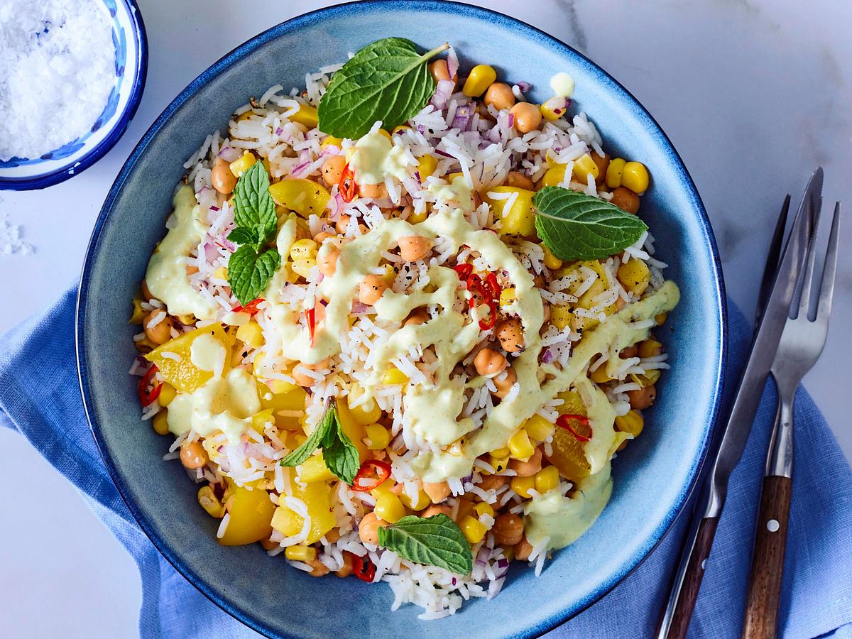 Tex Mex-Reissalat Rezept