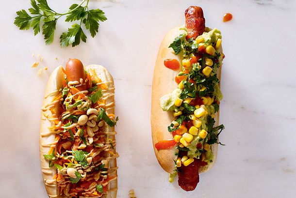 Texmex-Hotdog Rezept Texmex-Hotdog Rezept