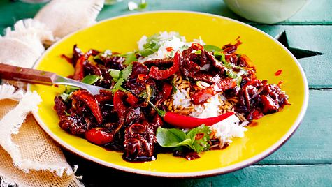 Thai Beef mit Basmatireis Rezept - Foto: House of Food / Bauer Food Experts KG