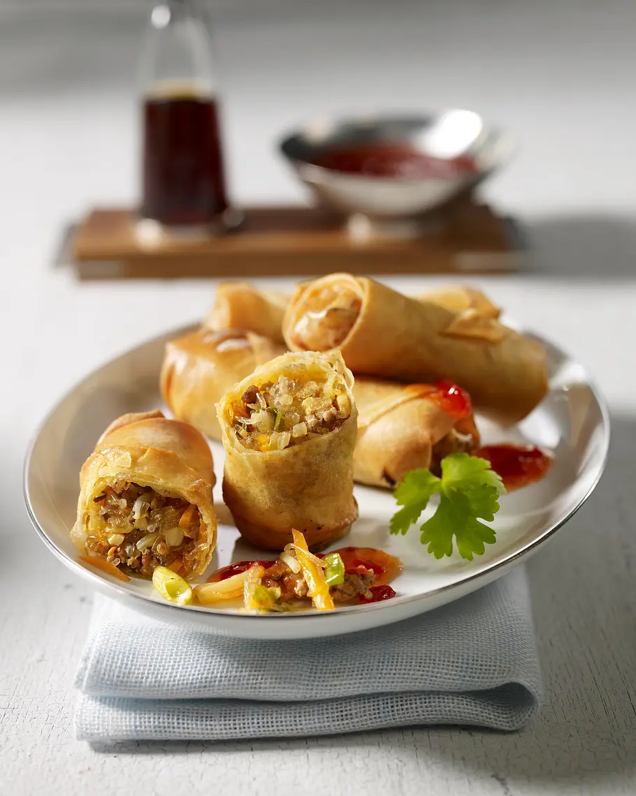Thai-Frühlingsrollen (Promi-Rezept) Rezept Thai-Frühlingsrollen (Promi-Rezept) Rezept